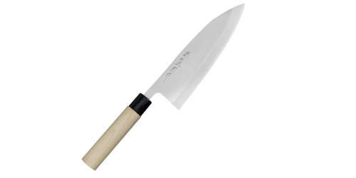 Satake Cutlery Mfg Shirogami#2 PRO Nóż Deba 21 cm