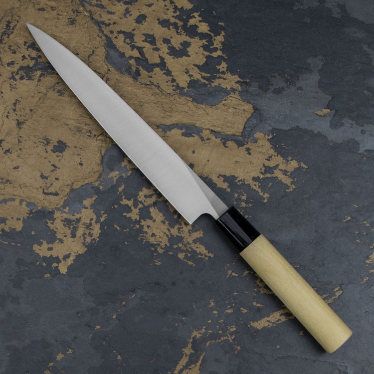 Satake Cutlery Mfg Shirogami#2 PRO Nóż Yanagiba 21 cm
