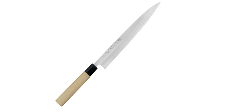 Satake Cutlery Mfg Shirogami#2 PRO Nóż Yanagiba 24 cm