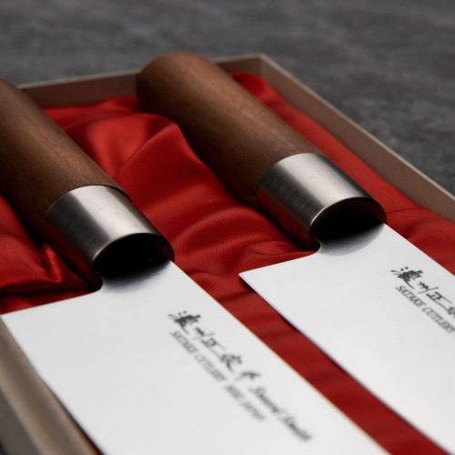 Satake Masamune Zestaw Nóż Santoku + Nakiri