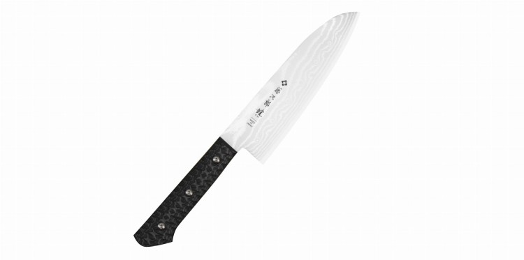 Tojiro Gai VG-10 Damascus Nóż Santoku 17 cm