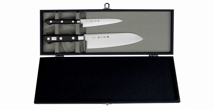 Tojiro DP3 Zestaw Santoku 17 cm + Uniwersalny 12 cm