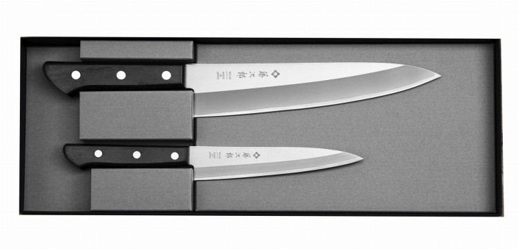 Tojiro Basic VG-10 Zestaw Nóż Szefa kuchni 20 cm + uniwersalny 13,5 cm