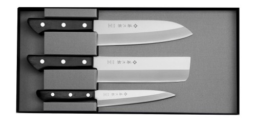 Tojiro Basic VG-10 Zestaw 3 noży kuchennych