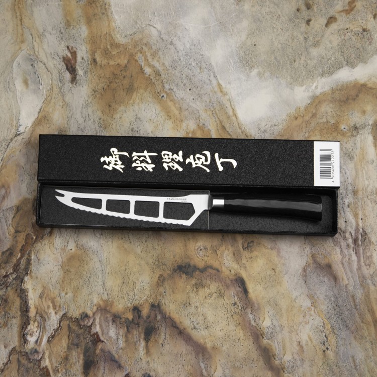 Tamahagane SAN Black VG-5 Nóż do sera 16 cm