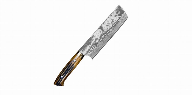 Takeshi Saji YBB Ręcznie kuty nóż Nakiri 17 cm VG-10