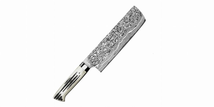 Takeshi Saji WBB Ręcznie kuty nóż Nakiri 17 cm R-2