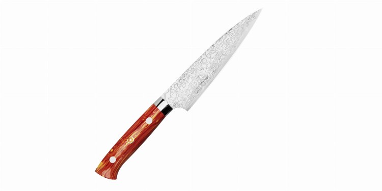 Takeshi Saji Red Turquoise R2 Nóż uniwersalny 15 cm LIMITED