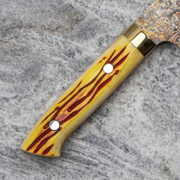 Takeshi Saji OBB Black VG-10 Color Nóż Szefa kuchni 21 cm