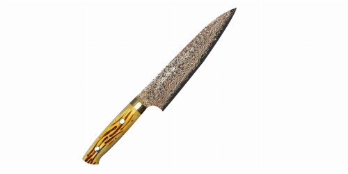 Takeshi Saji OBB Black VG-10 Color Nóż Szefa kuchni 18 cm