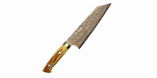 Takeshi Saji OBB Black VG-10 Color Nóż Bunka 17 cm