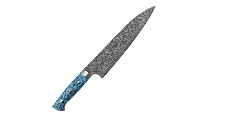 Takeshi Saji BTQ R-2 Black Nóż Szefa kuchni 21 cm