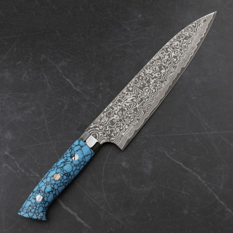 Takeshi Saji BTQ R-2 Black Nóż Szefa kuchni 21 cm