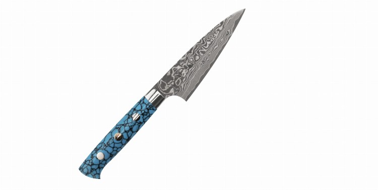 Takeshi Saji BTQ R-2 Black Nóż do obierania 9 cm