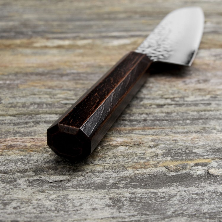 Sakai Takayuki Nanairo VG-10 Retro Nóż Santoku 17 cm