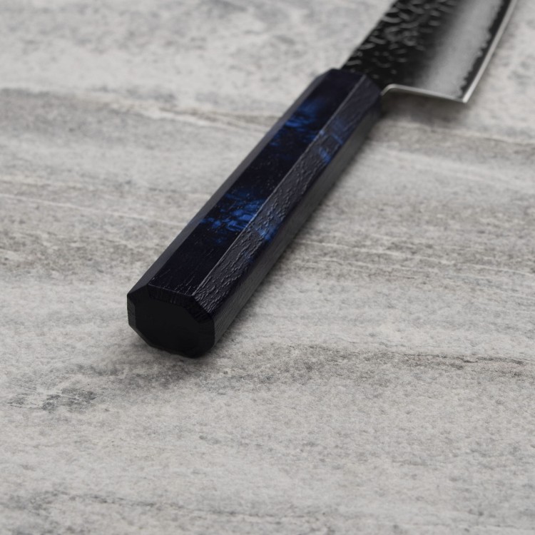 Sakai Takayuki Nanairo VG-10 Blue Nóż Szefa kuchni 21 cm