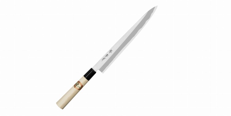 Sakai Takayuki Kasumi Shirogami#3 Nóż Yanagiba 24 cm