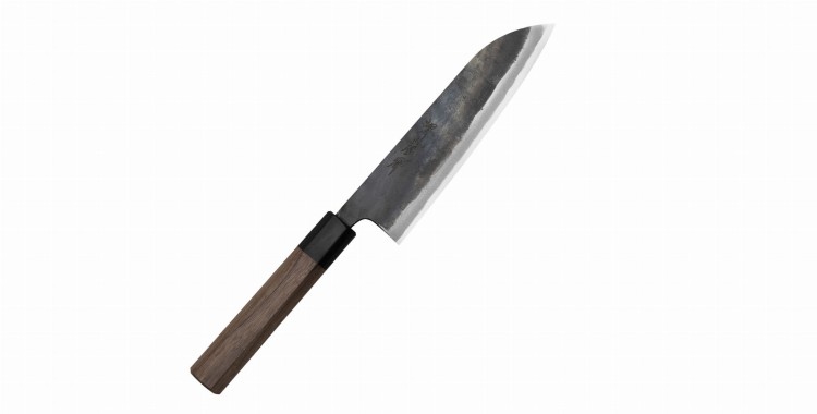 Sakai Takayuki Aogami#2/Iron Kurouchi Nóż Santoku 17 cm