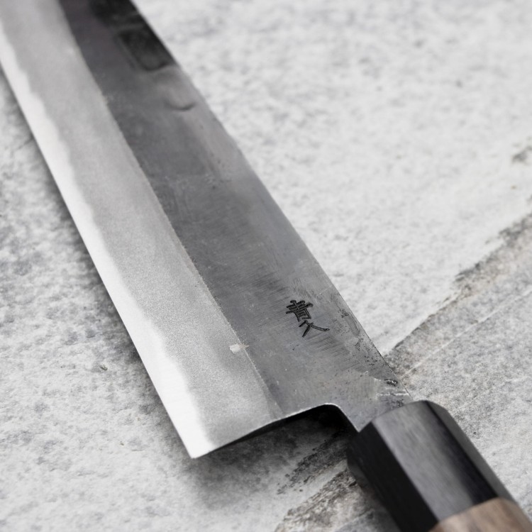 Sakai Takayuki Aogami#2/Iron Kurouchi Nóż Szefa kuchni 24 cm