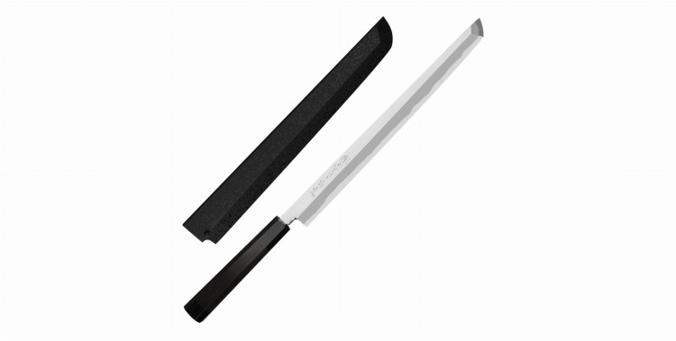 Sakai Takayuki Byakko Shirogami#1 Nóż Sakimaru 30 cm