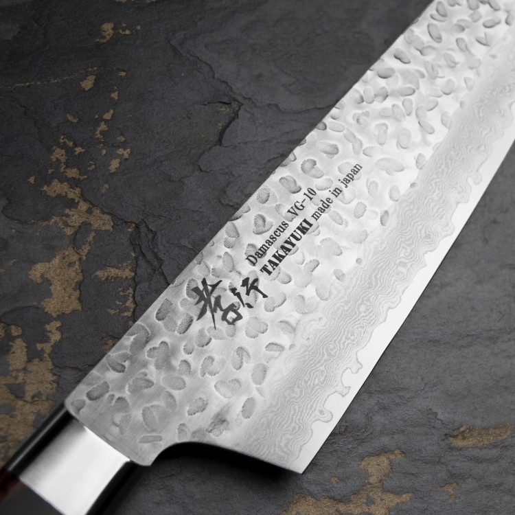 Sakai Takayuki Hammered VG-10 Nóż Kengata 19 cm