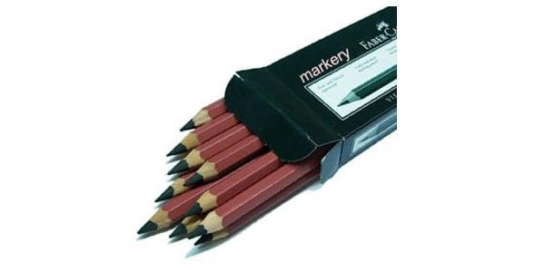Kredki do znakowania mięsa Faber Castell brązowe (12szt)