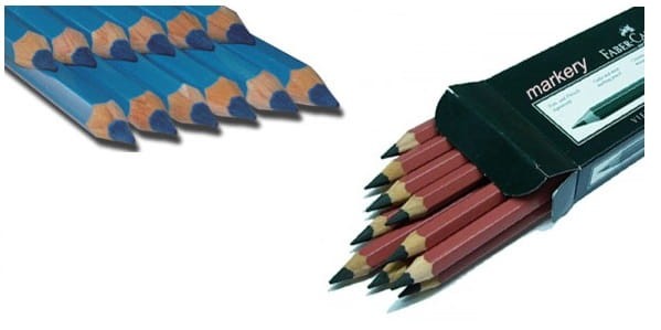 Kredki do znakowania mięsa Faber Castell niebieskie (12szt)