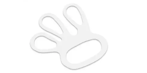 Gumki do rękawic stalowych białe (100szt)