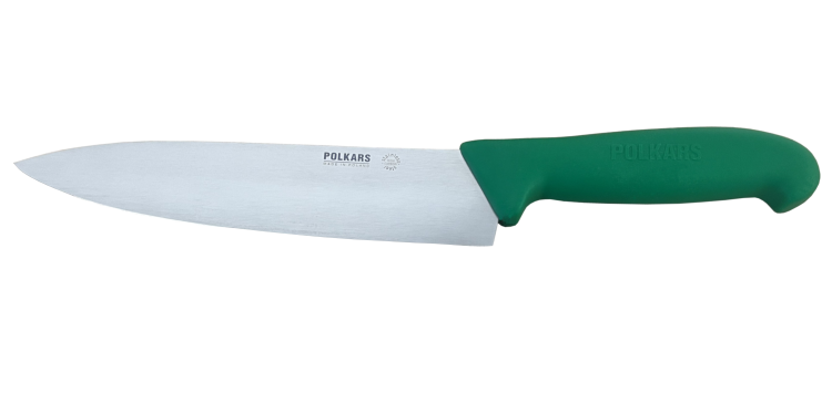 Polkars nóż masarski nr 24 zielony (20cm)