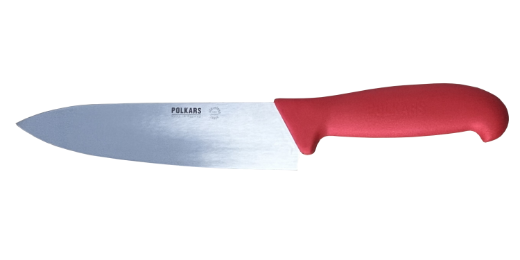Polkars nóż masarski nr 24 czerwony (20cm)