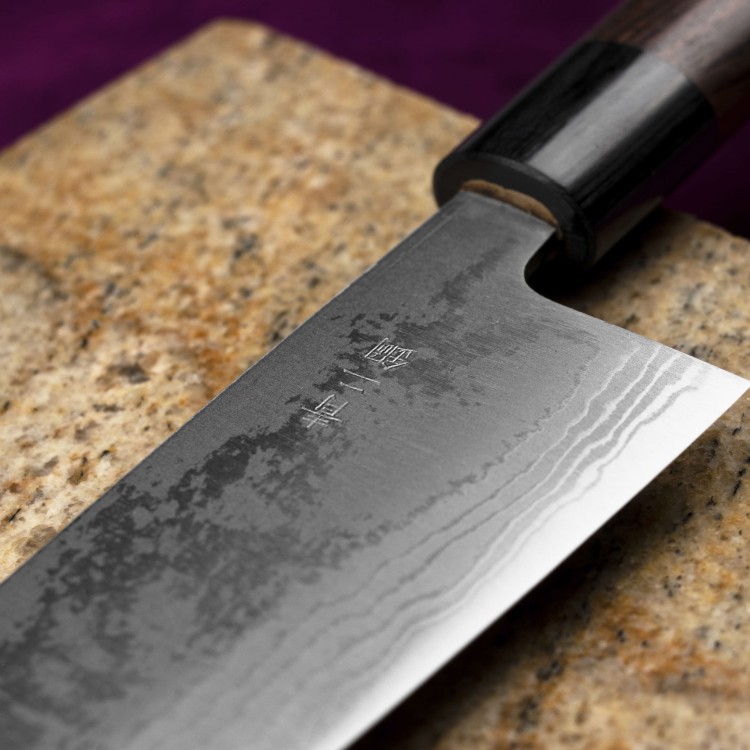 Kanetsune Zen-Bokashi Aogami#2 Nóż Bunka 17 cm