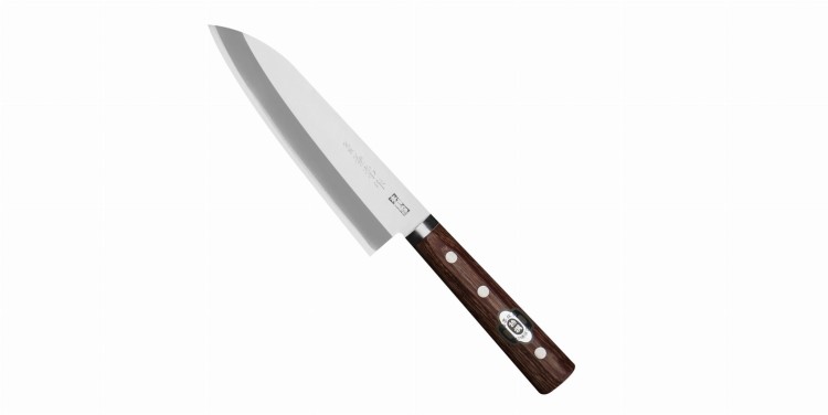 Kanetsune 2000 Shiro-2/SS Nóż Santoku 16,5 cm
