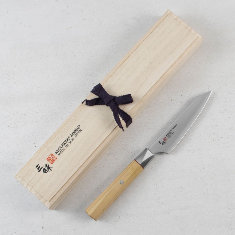 Mcusta Zanmai Beyond Aogami Super Nóż uniwersalny 11 cm