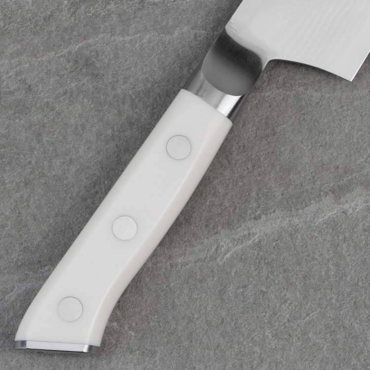 Mcusta Zanmai Classic Damascus VG-10 Corian Nóż Santoku 18 cm