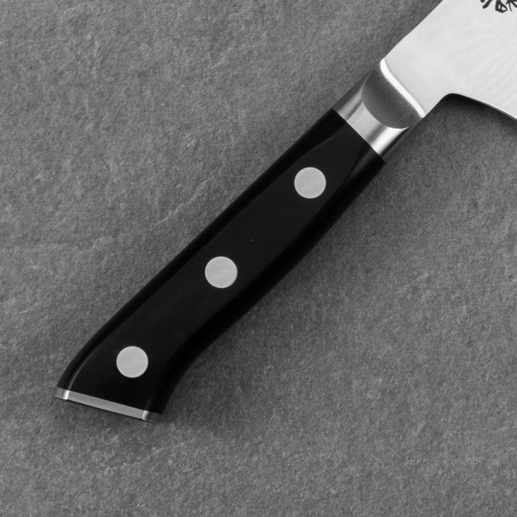 Mcusta Zanmai Classic Damascus VG-10 Pakka Nóż Santoku 18 cm