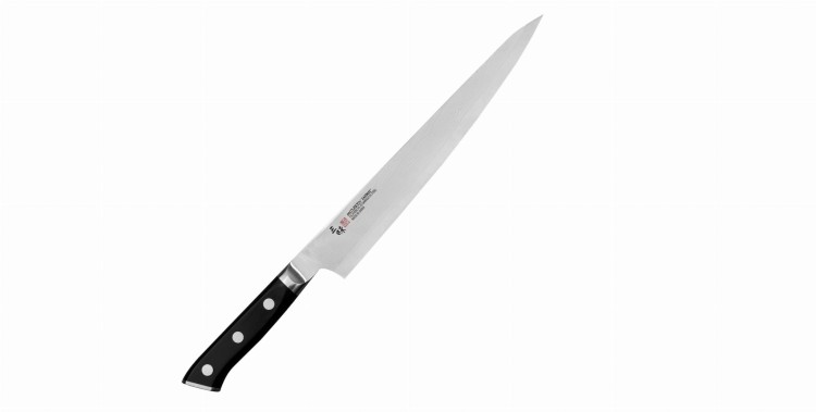 Mcusta Zanmai Classic Damascus VG-10 Pakka Nóż Sujihiki 24 cm