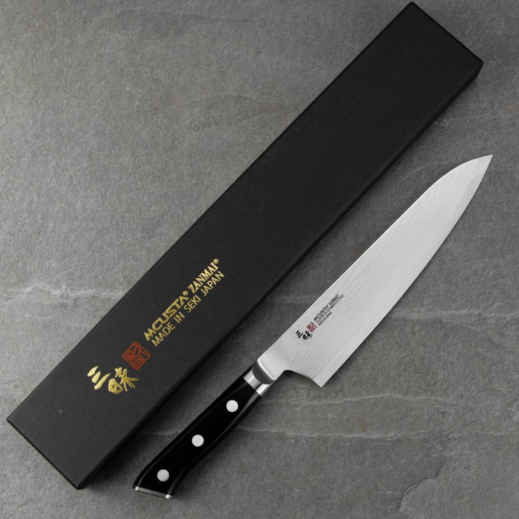 Mcusta Zanmai Classic Damascus VG-10 Pakka Nóż szefa 21 cm