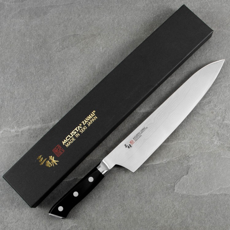 Mcusta Zanmai Classic Damascus VG-10 Pakka Nóż szefa 24 cm