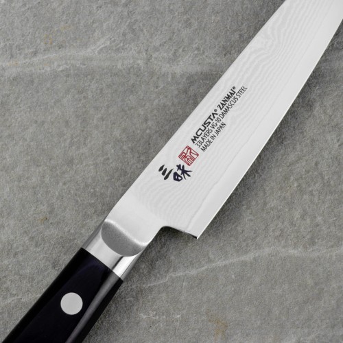 Mcusta Zanmai Classic Damascus VG-10 Pakka Nóż uniwersalny 11 cm