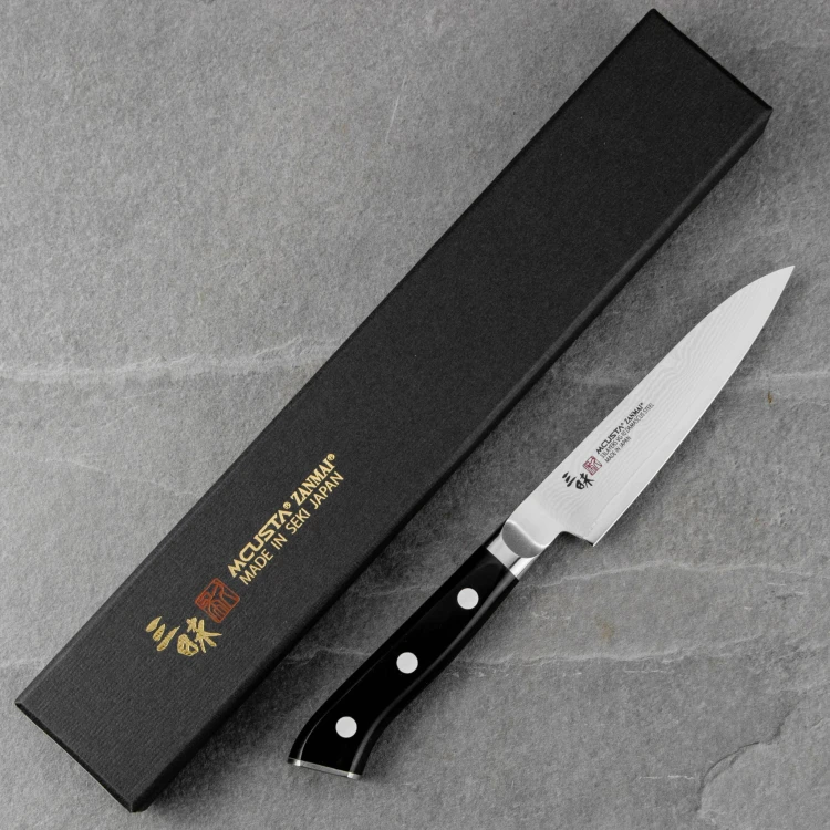 Mcusta Zanmai Classic Damascus VG-10 Pakka Nóż uniwersalny 11 cm