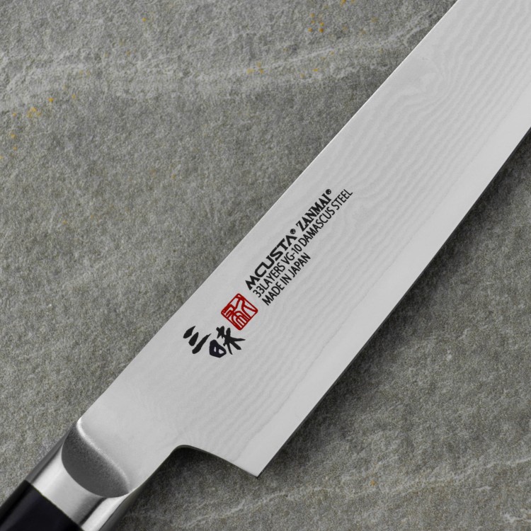 Mcusta Zanmai Classic Damascus VG-10 Pakka Nóż uniwersalny 15 cm