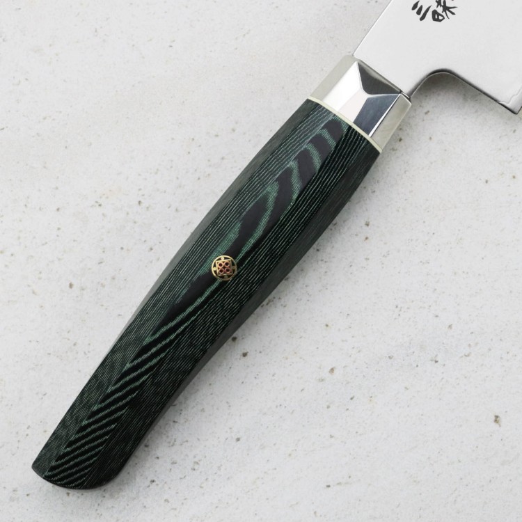 Mcusta Zanmai Green Revolution SPG2 Nóż Ko-Santoku 15 cm