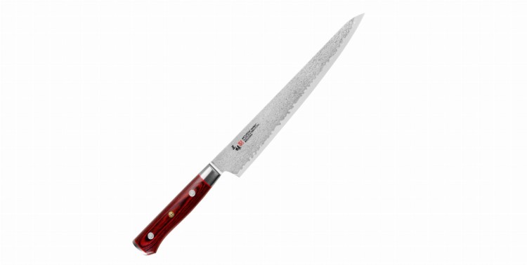 Mcusta Zanmai VG-10 Pro Flame Nóż Sujihiki 24 cm