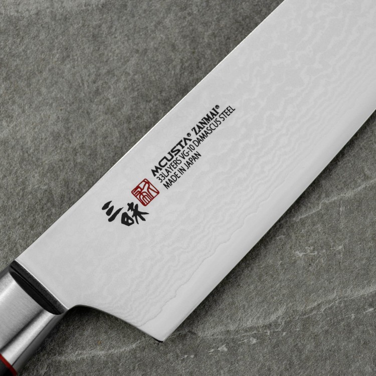 Mcusta Zanmai VG-10 Pro Zebra Nóż szefa 18 cm