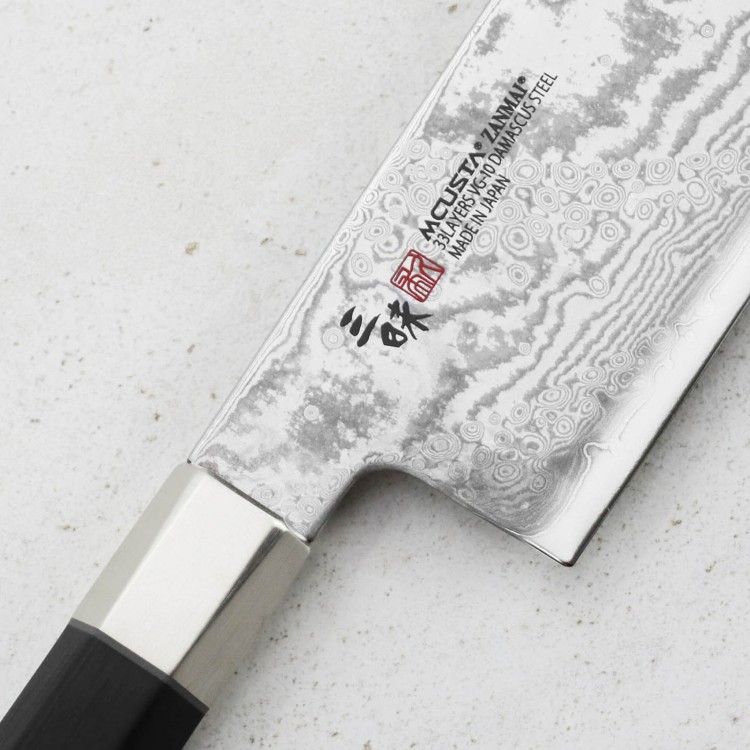 Mcusta Zanmai VG-10 Splash Nóż Nakiri 16,5 cm