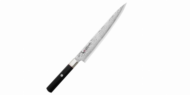 Mcusta Zanmai VG-10 Splash Nóż Sujihiki 24 cm