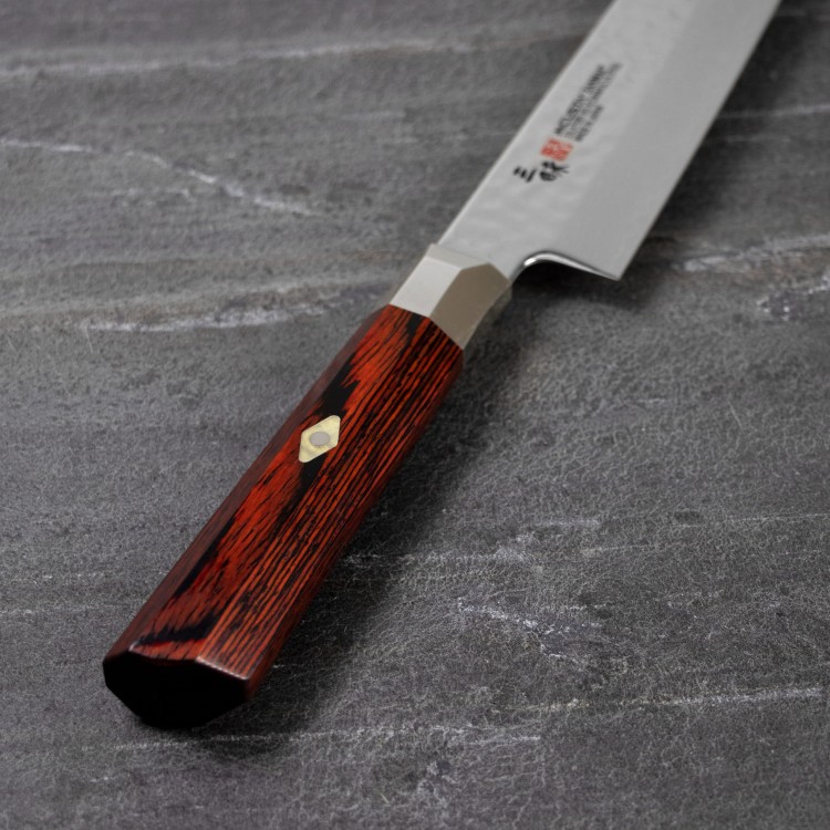 Mcusta Zanmai VG-10 Supreme Hammered Nóż Sujihiki 27 cm Supreme