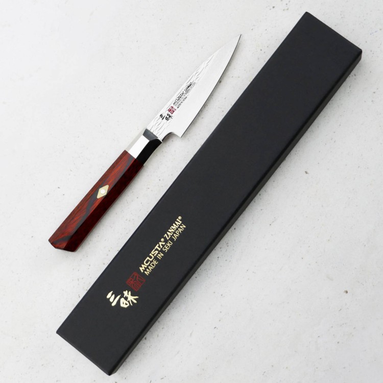 Mcusta Zanmai VG-10 Supreme Ripple Nóż do obierania 9 cm