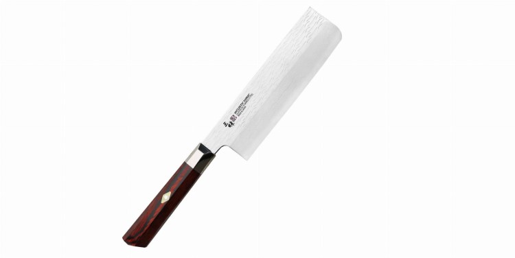 Mcusta Zanmai VG-10 Supreme Ripple Nóż Nakiri 16,5 cm