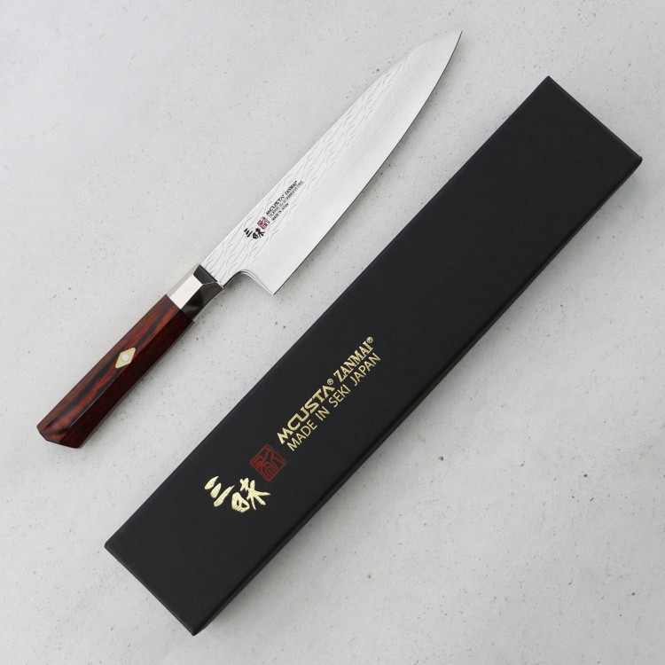 Mcusta Zanmai VG-10 Supreme Ripple Nóż Szefa kuchni 18 cm